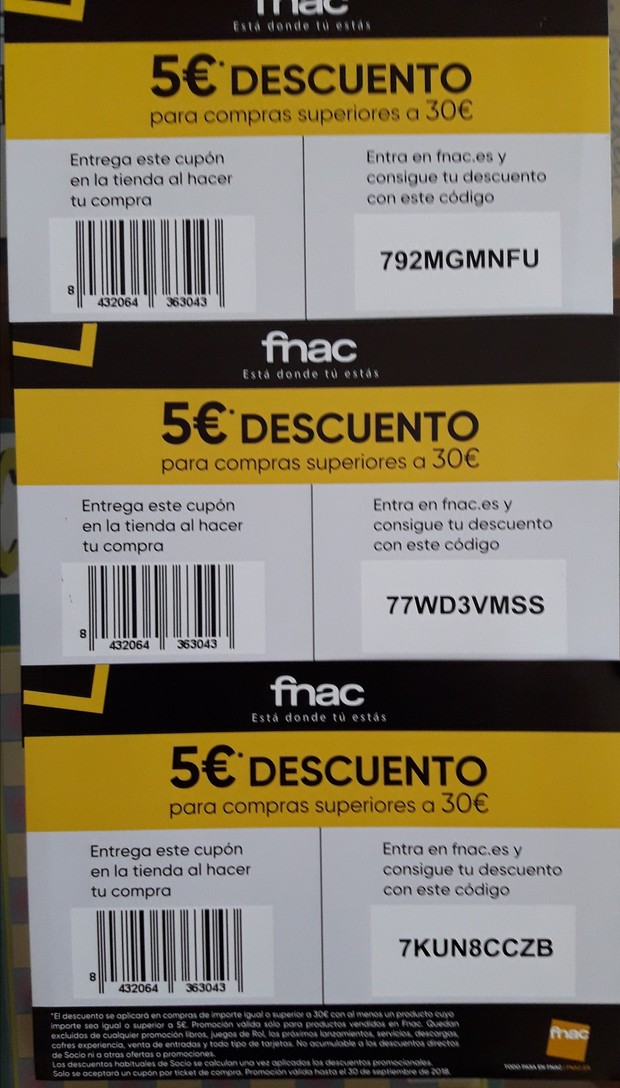 Por si alguien los puede aprovechar