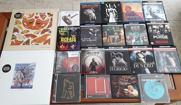 Lo de esta semana: blurays, UHDs, musica y...