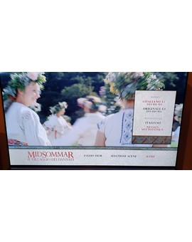 Midsommar UHD edicion Italia Menu audio y subs