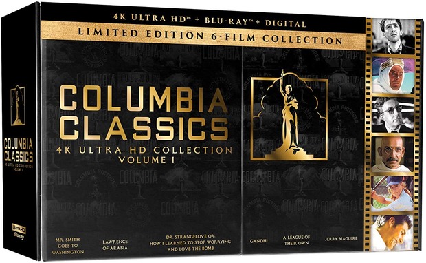 Columbia Classics 4K  USA Unboxing