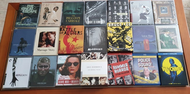 Lo de esta semana (30/8-8-2020 [Criterion Summer sale haul 1, 2 & 3])