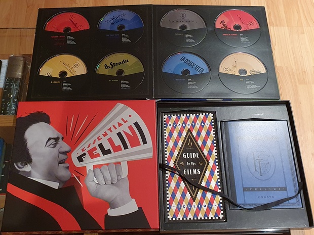 Contenido Essential Fellini Criterion USA