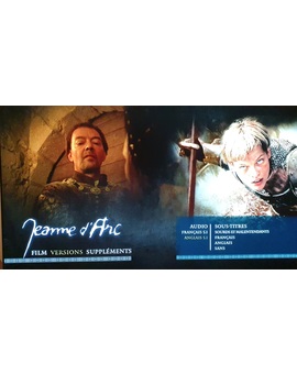 Joan of Arc 4K edición francesa menus audio y subs