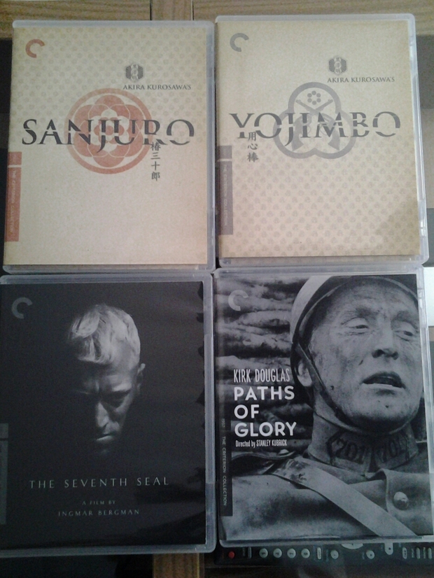 un poquito mas de mis blurays Criterion 2