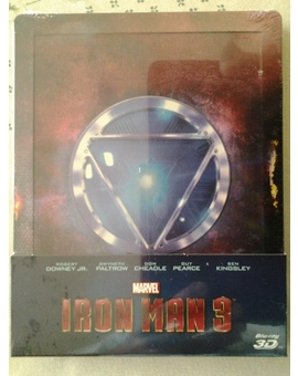 iron man 3 steelbook 3d ed.italia front