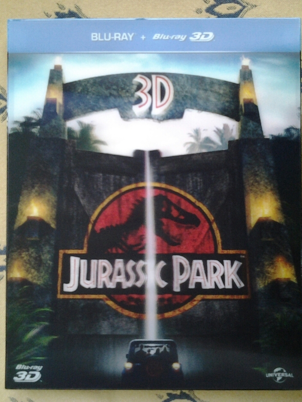 Jurassic Park 3D ya en casita(en la mia,claro) front