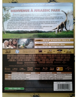Jurassic Park 3D ya en casita(en la mia,claro) back
