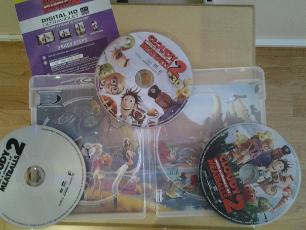 lluvia de albondigas 2 usa edition discs