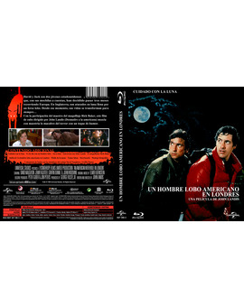 Custom cover para estas fechas 3/3: Un hombre lobo americano en Londres (Amaray)
