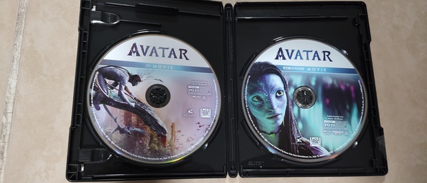Avatar 4K UHD Slipcover y caja