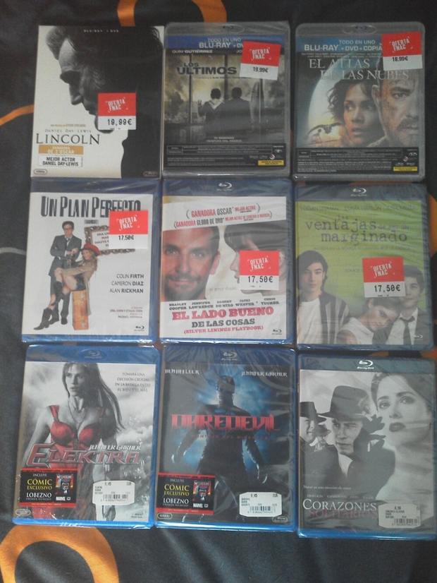 Compras MM y Fnac (3x2) 02-08-2013