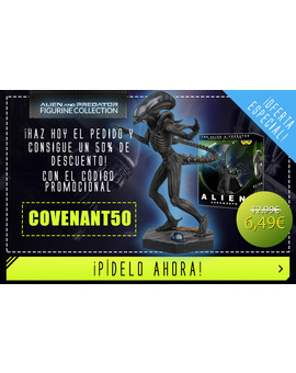 Colección de figuras de Alien y Predator