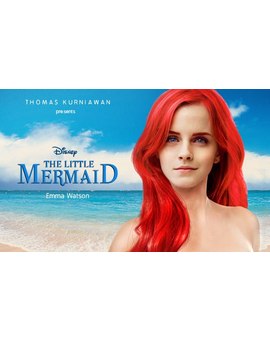 Emma Watson será Ariel en el remake de La Sirenita