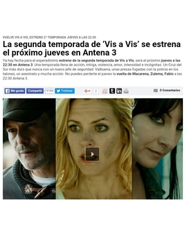 Vuelve 'Vis a Vis'