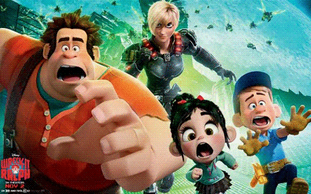 ¿Cuál fué la escena que mas te gustó de Wreck it Ralph?