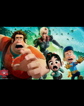 ¿Cuál fué la escena que mas te gustó de Wreck it Ralph?