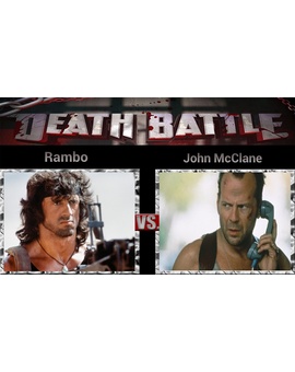 ¿Quién ganaría entre...Rambo (Rambo) y John McClane (Die Hard)?