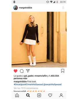 Primera imagen de Margot Robbie como Sharon Tate