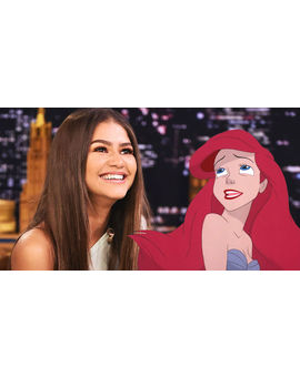 Zendaya podría interpretar a Ariel en el live-action de La sirenita