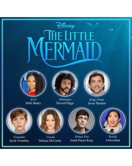 Casting de la sirenita anunciado en el Disney Investor Day
