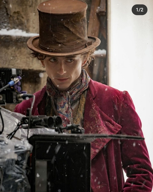 Timothee Chalamet comparte la primera imagen de Wonka