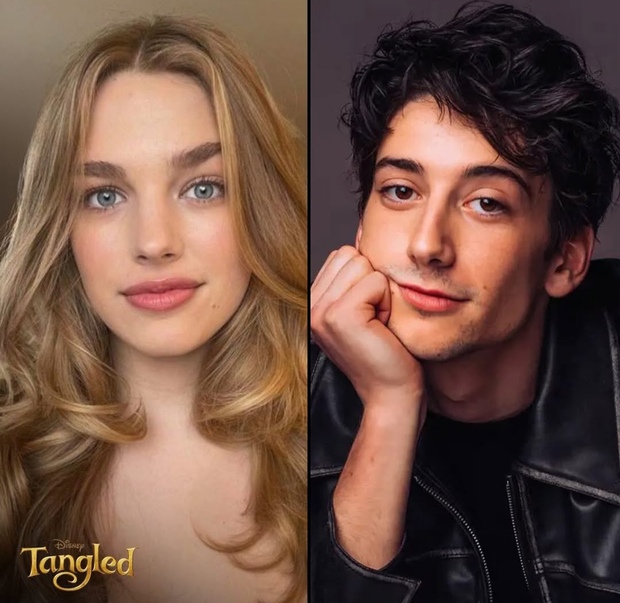 Teagan Croft y Milo Manheim interpretarán a Rapunzel y Flynn 