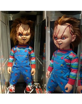 Mi Replica Chucky Cara cortada 