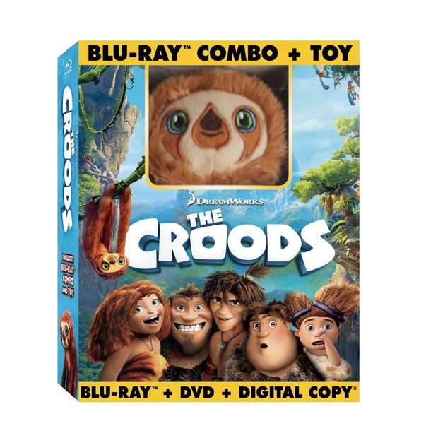 Caratula "The Croods" con muñeco USA