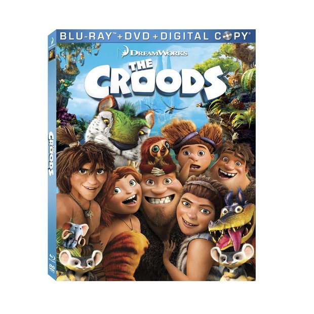 Caratula Blu Ray "The Croods" USA