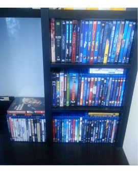 Mis 93 ediciones blu-ray mas 2 DVD de chucky jajaja