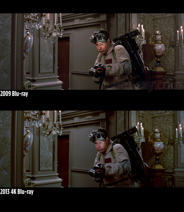 Comparacion Cazafantasmas 4K / Bluray 2/3