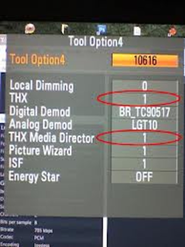 Menu y opciones ocultas TV LG