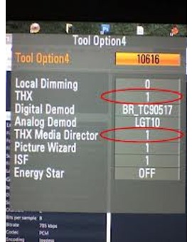 Menu y opciones ocultas TV LG
