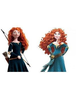 Disney rectifica y retira la versión "sexy" de Mérida, la protagonista de Brave