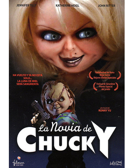 Caratula del bluray La novia de Chucky 28 de agosto a la venta