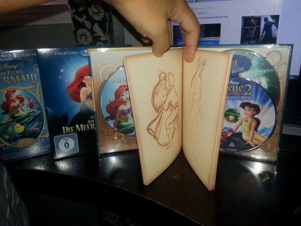 Se une a mi coleccion el digibook de La Sirenita parte 2
