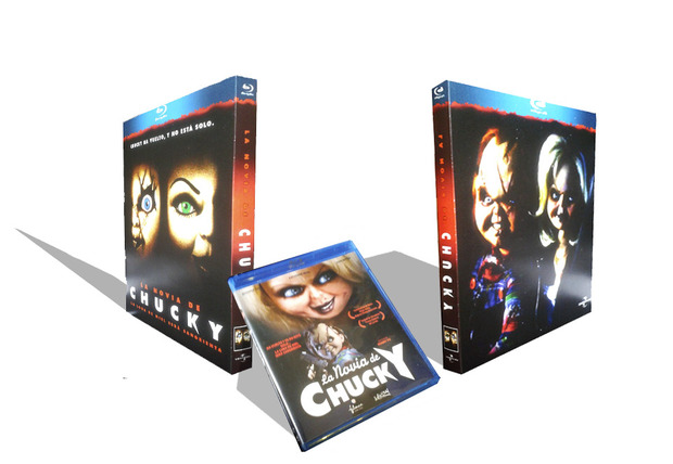 Mi blu ray La Novia de Chucky!! Con su nuevo slipcover os gusta??