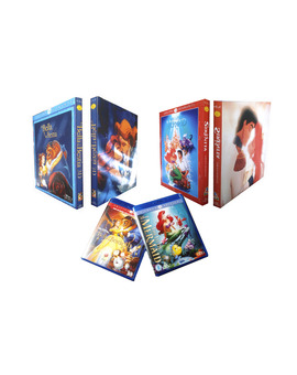 Mis blu rays de La Bella y La Sirenita !! Con su nuevo slipcover os gusta??