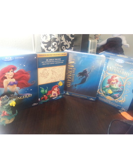 Steelbook, digibook y Trilogia de La sirenita en blu ray