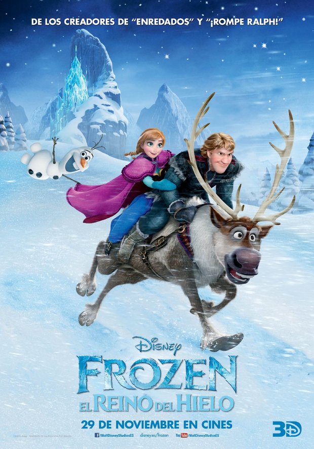 Frozen ya tiene fecha lanzamiento Blu ray 3D 2D