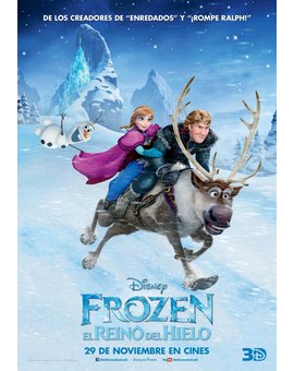 Frozen ya tiene fecha lanzamiento Blu ray 3D 2D