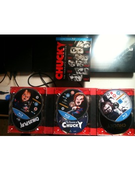 Mi coleccion blu ray en chucky con los bluray castellano