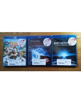 Ofertas.Y ademas he pillado la edición que buscaba de Encuentros en la tercera fase, que creo esta descatalogada.