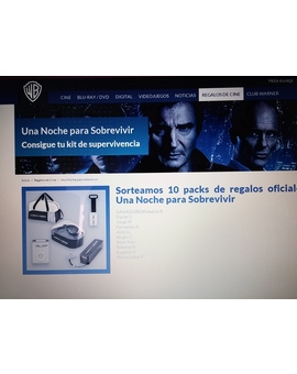 Vaya suerte ! La primera vez que me toca algo en el Club Warner.