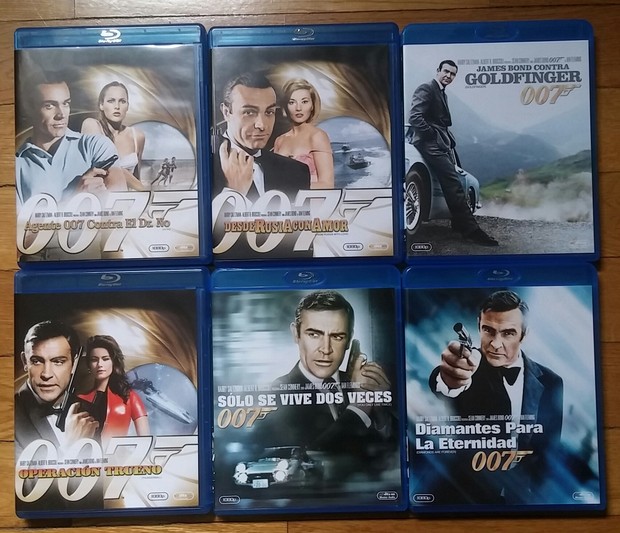 Y seguimos con la colección de James bond.