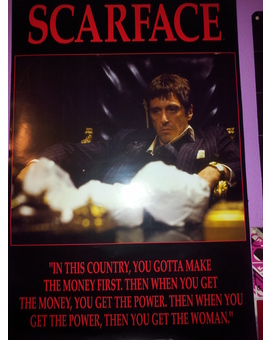Poster "Scarface" 2.