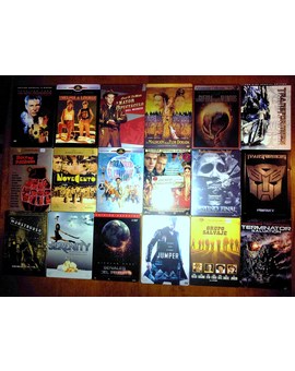 Steelbooks  dvds,  que tendre que ir transformando poco a poco a blurays.