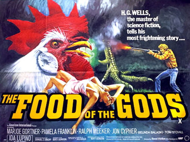 Peliculas que espero con impaciencia en bluray 1.El alimento de los dioses, 1976.