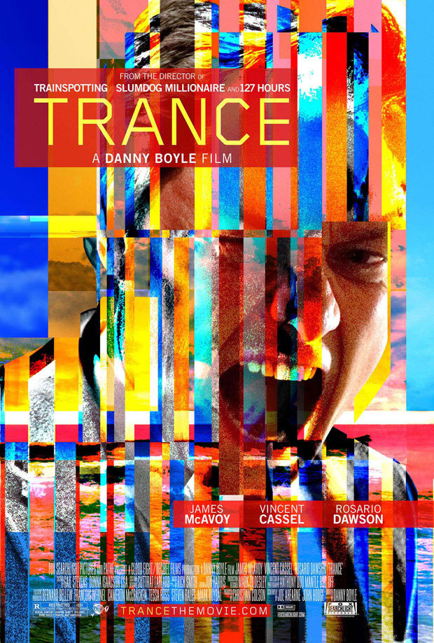 "Trance",nueva pelicula de Danny Boyle Art Heist, obtiene fecha de lanzamiento y poster Nrw Cool.