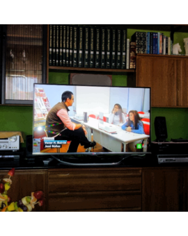 TV nueva, 47 pulgadas, y preparando obra por que no me entra je je..